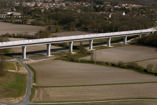 Viaduc de la Boëme − TGV Süd-Europa-Atlantik
