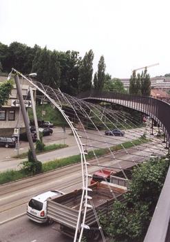Passerelle du Löwentor à Stuttgart, Allemagne