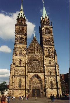 Eglise Saint Lorent (Sankt Lorenz) à Nuremberg