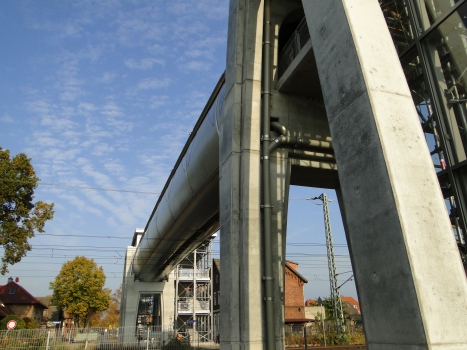 Radwegbrücke Neustädter Straße