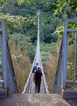 San Marcello Piteglio Suspension Bridge