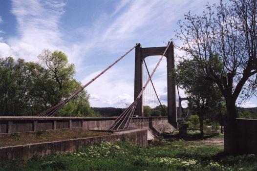 Pont suspendu de Manosque