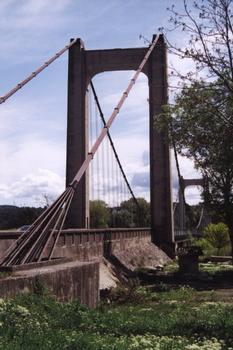 Hängebrücke in Manosque