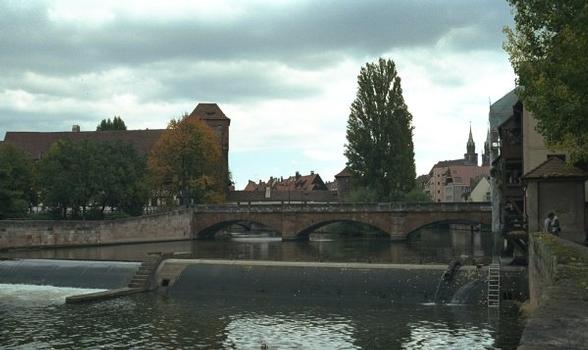 Maxbrücke in Nuremberg, Germany