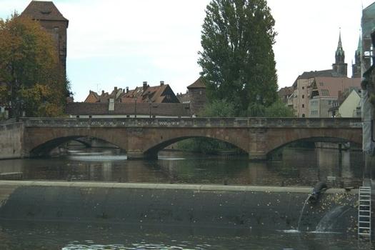 Maxbrücke à Nuremberg, Allemagne