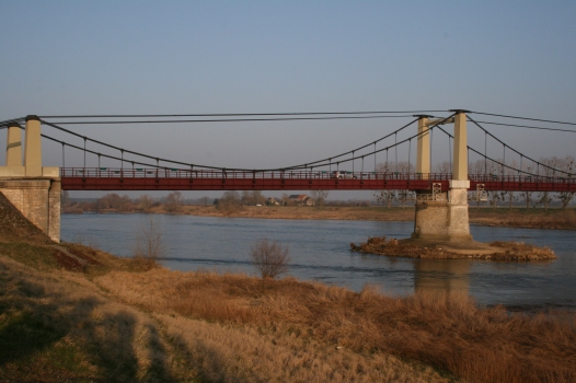 Hängebrücke Meung-sur-Loire