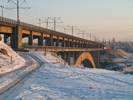 Pont Preobrazhensky (vieux Dniepr)