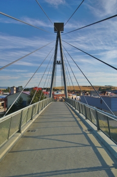 Fußgängerbrücke Uherský Brod