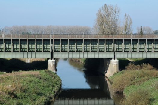 Pont-canal sur l'Ems