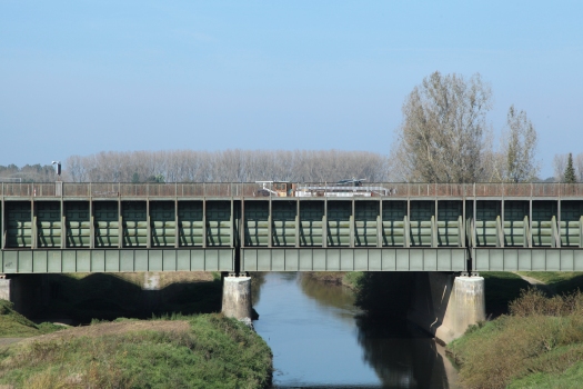 Canal Bridge over the Ems River