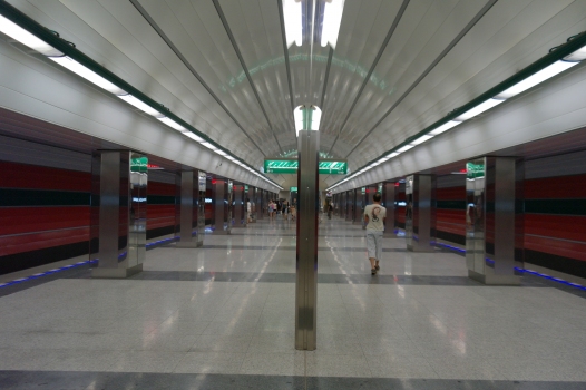 Metrobahnhof Nádraží Veleslavín
