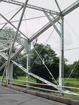 Neshanic Station Lenticular Truss Bridge