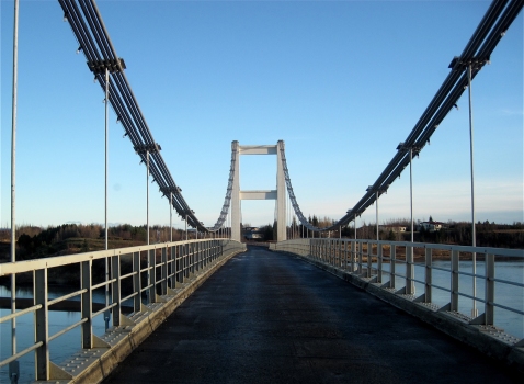 Hängebrücke Laugarás