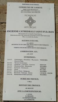 Ancienne cathédrale Saint-Fulcran de Lodève