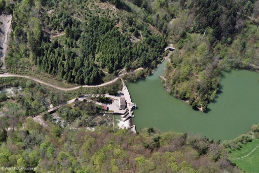 Plan-Dessous Dam