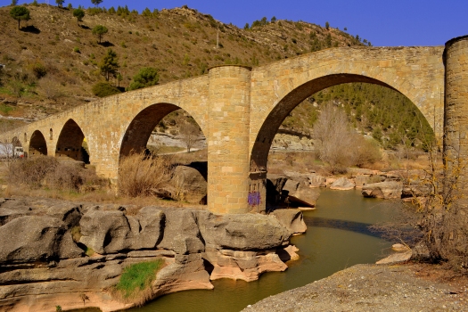 Gotische Brücke von Vilomara