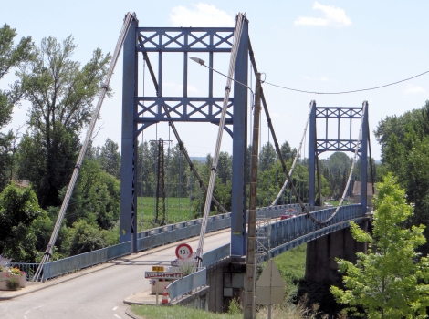 Hängebrücke Villebrumier