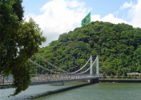Hängebrücke São Vicente