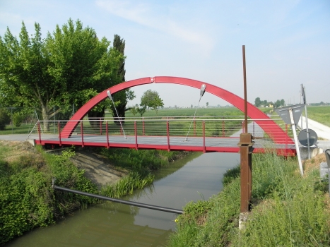 Radwegbrücke Via Guglielmo