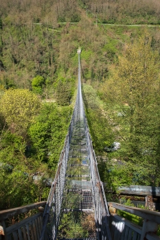 San Marcello Piteglio Suspension Bridge
