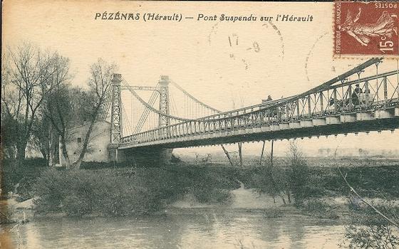 Hängebrücke Pailhès
