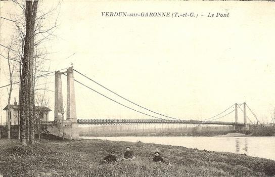 Hängebrücke Verdun-sur-Garonne