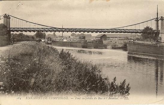 Pont suspendu du Bac a l'Aumône