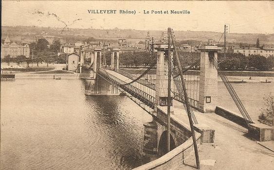 Pont suspendu de Neuville