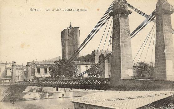 Pont suspendu d'Agde