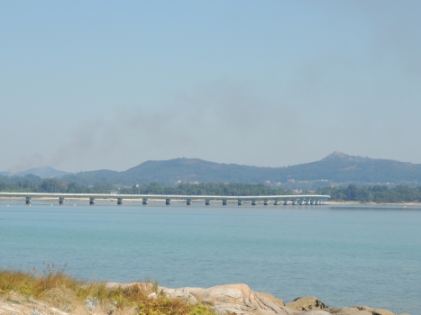 Brücke zur Insel Arosa