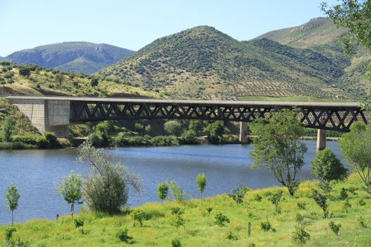 Ponte internacional sobre o Rio Águeda