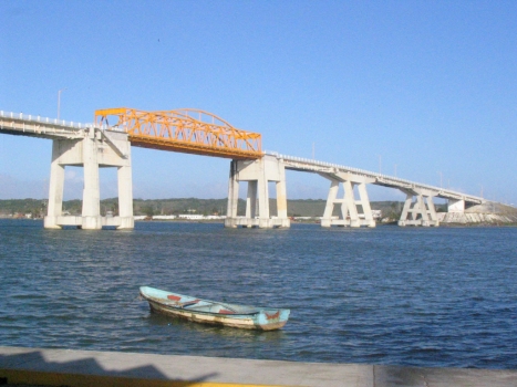 Lagunenbrücke Alvarado