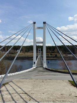 Rånåsfoss Suspension Bridge