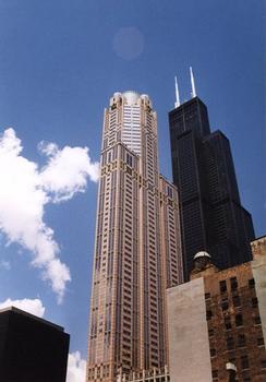 Sears Tower à l'arrière-plan