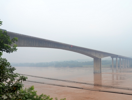 Zweite Jangtsekiangbrücke Luzhou