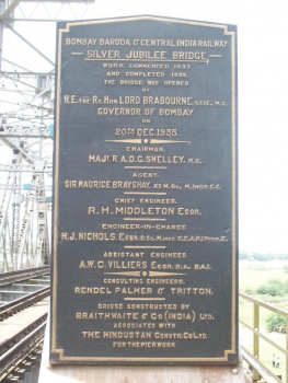 Silver Jubilee Railway Bridge (Bharuch)
