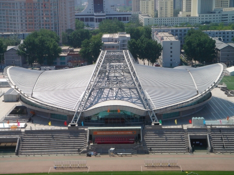 Sporthalle des Technologischen Instituts Beijing
