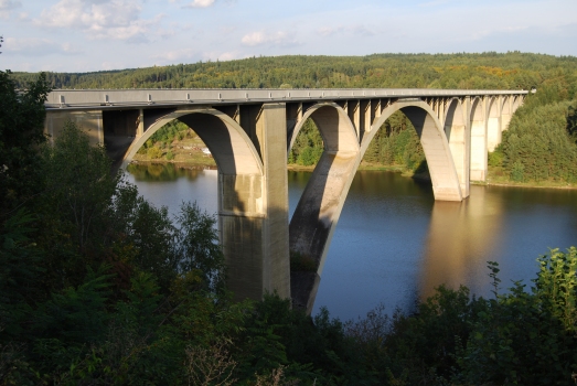 Moldaubrücke Podolsko