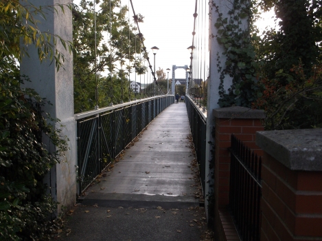 Trews Weir Suspension Bridge