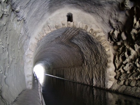 Tunnel Malpas - Ende des gemauerten Gewölbeabschnitts