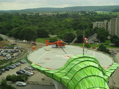 Hubschrauberlandeplattform Universitätsklinikum Aachen