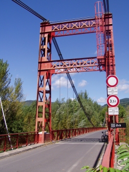 Hängebrücke Le Poujol