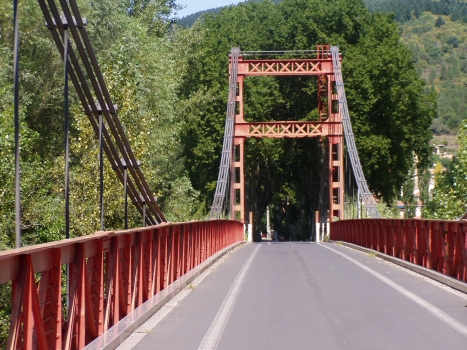 Hängebrücke Le Poujol