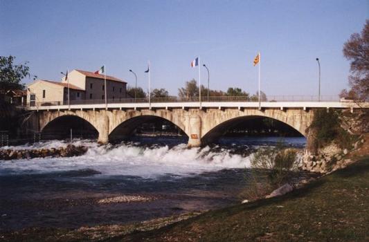 Brücke in Vinon sur Verdon