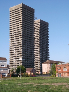 Whitevale and Bluevale Towers, Glasgow