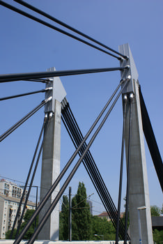 Brücke der U6 über den Donaukanal, Wien