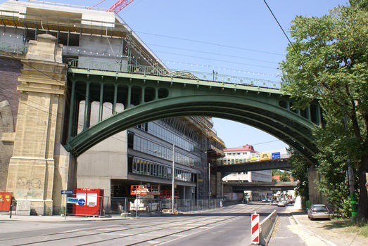 Pont de la Stadtbahn à travers la Heiligenstädter Strasse, Vienne