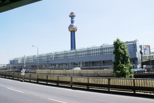 U6 - Station de métro Spittelau, Vienne