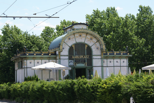 Pavillons of the Stadtbahn at Karlsplatz, Vienna