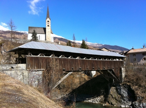 Scuol Covered Bridge